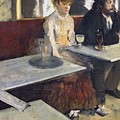 In A Cafe by Edgar Degas In A Cafe by Edgar Degas