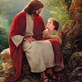 In His Light Painting by Greg Olsen In His Light Painting by Greg Olsen