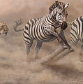 In Pursuit Painting by Alan M Hunt In Pursuit Painting by Alan M Hunt