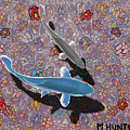 In The Bay Painting by Mindy Huntress In The Bay Painting by Mindy Huntress
