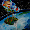 In The Sky There is No East or West Painting by Mindy Huntress In The Sky There is No East or West Painting by Mindy Huntress