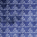 Indigo Triangles- Art by Linda Woods Mixed Media by Linda Woods Indigo Triangles- Art by Linda Woods Mixed Media by Linda Woods