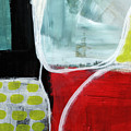 Intersection 37- Abstract Art Painting by Linda Woods Intersection 37- Abstract Art Painting by Linda Woods