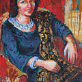 Intrigue Painting by Jyotika Shroff Intrigue Painting by Jyotika Shroff