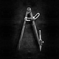 Iron Compass In Bw by YoPedro Iron Compass In Bw by YoPedro
