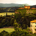 Italian Castle and Landscape by Marilyn Hunt Italian Castle and Landscape by Marilyn Hunt