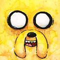 Jake Painting by Olga Shvartsur Jake Painting by Olga Shvartsur