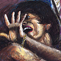 Jazz Song 1 Painting by Yuriy Shevchuk