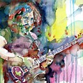 Jerry Garcia - Watercolor Portrait.16 by Fabrizio Cassetta Jerry Garcia - Watercolor Portrait.16 by Fabrizio Cassetta