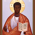 Jesus Christ - Liberator - RLJCL Painting by Br Robert Lentz OFM Jesus Christ - Liberator - RLJCL Painting by Br Robert Lentz OFM