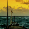 Jetty at sunrise Photograph by Stuart Manning Jetty at sunrise Photograph by Stuart Manning