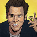 Jim Carrey Drawing by Miggs The Artist Jim Carrey Drawing by Miggs The Artist