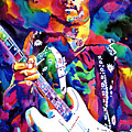 Jimi Hendrix Purple Painting by David Lloyd Glover Jimi Hendrix Purple Painting by David Lloyd Glover