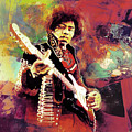 Jimi Hendrix the legend by Gull G Jimi Hendrix the legend by Gull G