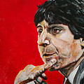 Jimmy V Painting by Joel Tesch Jimmy V Painting by Joel Tesch