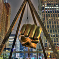 Joe Louis Fist Detroit MI by Nicholas Grunas Joe Louis Fist Detroit MI by Nicholas Grunas