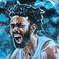 Joel Berry II Painting by Joel Tesch Joel Berry II Painting by Joel Tesch