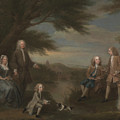 John And Elizabeth Jeffreys And Their Children by William Hogarth John And Elizabeth Jeffreys And Their Children by William Hogarth