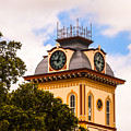 John W. Hargis Hall Clock Tower Photograph by Ed Gleichman John W. Hargis Hall Clock Tower Photograph by Ed Gleichman
