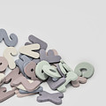 Jumbled Letters Photograph by Scott Norris Jumbled Letters Photograph by Scott Norris
