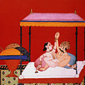 Kama Sutra Painting by Vatsyayana Kama Sutra Painting by Vatsyayana