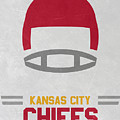 Kansas City Chiefs Vintage Art by Joe Hamilton Kansas City Chiefs Vintage Art by Joe Hamilton
