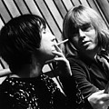 Keith Moon Brian Jones 1968 by Chris Walter