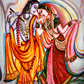 Krishna and Radha by Harsh Malik Krishna and Radha by Harsh Malik