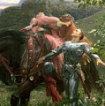La Belle Dame Sans Merci Painting by Sir Frank Dicksee La Belle Dame Sans Merci Painting by Sir Frank Dicksee