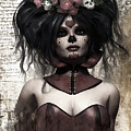 La Catrina Digital Art by Shanina Conway La Catrina Digital Art by Shanina Conway