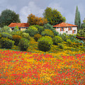 L'estate fiorita Painting by Guido Borelli L'estate fiorita Painting by Guido Borelli