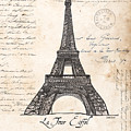 La Tour Eiffel Painting by Debbie DeWitt La Tour Eiffel Painting by Debbie DeWitt