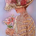 Lady Jessica Painting by Sue Halstenberg Lady Jessica Painting by Sue Halstenberg