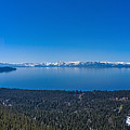 Lake Tahoe Spring Overlook Panoramic Photograph by Scott McGuire