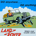 LandRover Advert - Go anywhere.....Do anything Digital Art by Georgia Fowler LandRover Advert - Go anywhere.....Do anything Digital Art by Georgia Fowler