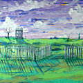 Landscape With Fence by Rollin Kocsis Landscape With Fence by Rollin Kocsis