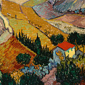 Landscape With House And Ploughman by Van Gogh Landscape With House And Ploughman by Van Gogh