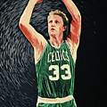 Larry Bird Digital Art by Hoolst Design Larry Bird Digital Art by Hoolst Design