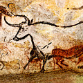Lascaux Hall of the Bulls - Aurochs Digital Art by Weston Westmoreland Lascaux Hall of the Bulls - Aurochs Digital Art by Weston Westmoreland