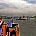 last day on the Albion Ferry by Lawrence Christopher
