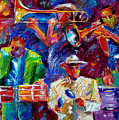 Hot Cuban Jazz Painting by Debra Hurd