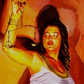 Latina Lady Justice by Laura Pierre-Louis Latina Lady Justice by Laura Pierre-Louis