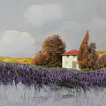Lavanda Orizzontale Painting by Guido Borelli Lavanda Orizzontale Painting by Guido Borelli