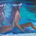 Le Hawaiane Painting by Enrico Garff Le Hawaiane Painting by Enrico Garff