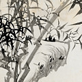 Leaf C Painting by Rang Tian Leaf C Painting by Rang Tian