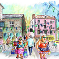 Les Belles De Fowey 08 Painting by Miki De Goodaboom Les Belles De Fowey 08 Painting by Miki De Goodaboom