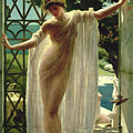 Lesbia Painting by John Reinhard Weguelin Lesbia Painting by John Reinhard Weguelin