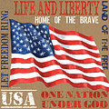 Let Freedom Ring Painting by Debbie DeWitt Let Freedom Ring Painting by Debbie DeWitt
