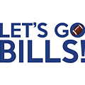 Let's Go Bills Painting by Florian Rodarte Let's Go Bills Painting by Florian Rodarte