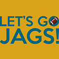 Let's Go Jags Painting by Florian Rodarte Let's Go Jags Painting by Florian Rodarte